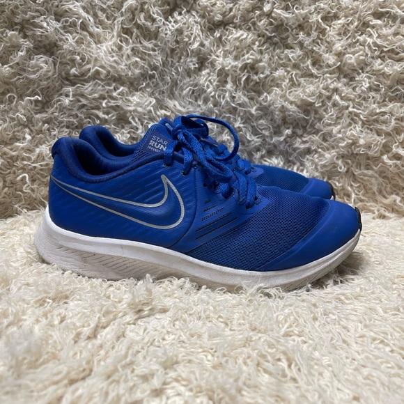 Nike Other - Nike Royal Blue Lace-Up Running Shoes